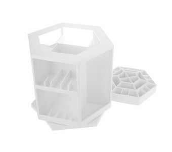 Lori Greiner Tabletop Spinning Cosmetic Organizer White