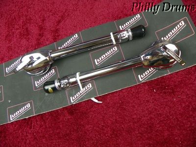 Ludwig LR2974SP Elite Bass Drum Spurs & Brackets w/ Extenders (Set of