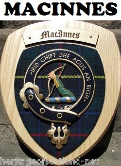 Wallace Clan Crest Wall Plaque Plaques Available in Any Clan Name