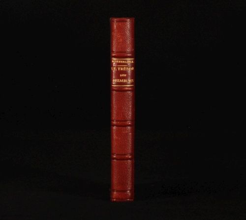 1919 Tresor Des Humbles Maurice Maeterlinck