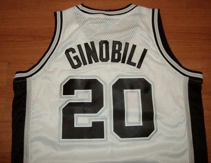 Manu Ginobili San Antonio Spurs Swingman Jersey XL NBA