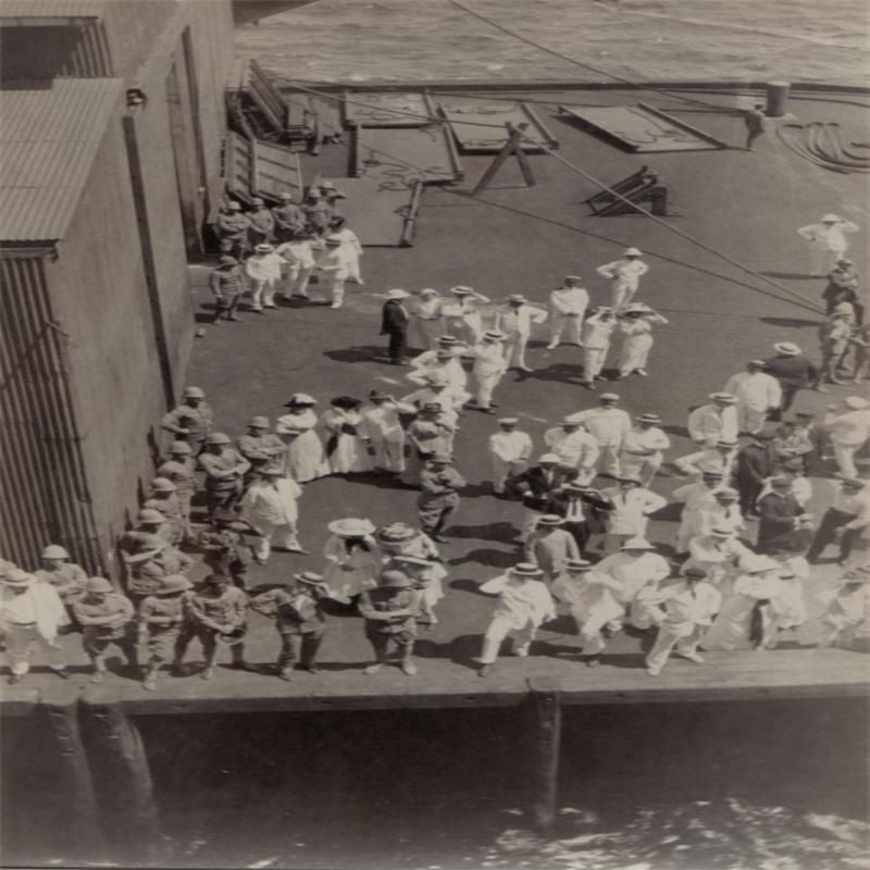 Manila Phillipines Circa 1912 Pier Snapshot