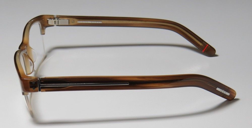 New Marius Morel 1913M 49 20 140 Brown Spring Hinges Half Rim