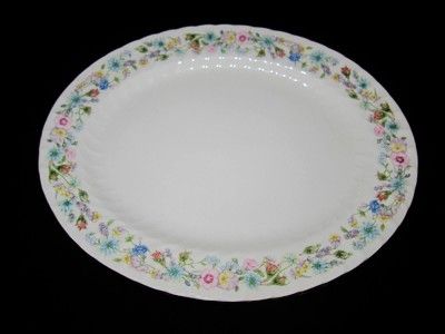 Aynsley Wild Tudor Oval Serving Platter 13 1 2 x 10 3 4