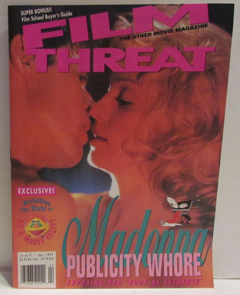 Film Threat Magazine 9 Sid Marty Krofft Madonna 1993