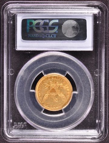 1842 C Liberty $5 PCGS AU 50