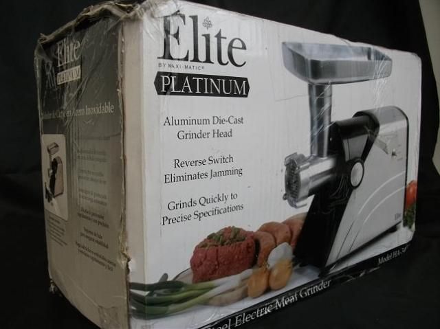 Maxi Matic HA 3433A Elite Platinum 550 Watt Stainless Finish Meat