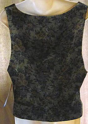 McLaughlin Floral Velvet Vest 14