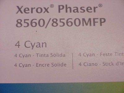 Media Sciences MS856C4 for Cyan Solid Ink for Xerox Phaser 8560