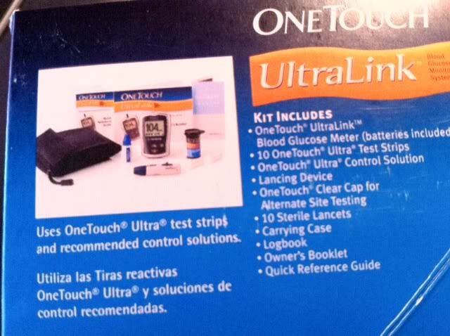 Minimed Medtronic One Touch Ultralink Blood Glucose Monitoring System