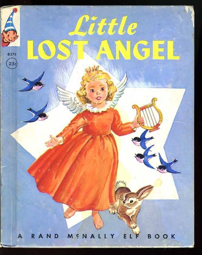 Vintage 1953 Little Lost Angel Rand McNally Elf Book