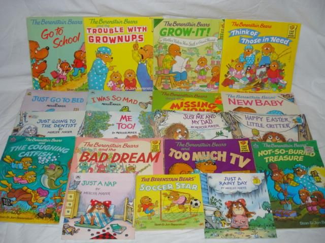 Lot Berenstain Bears Mercer Mayer Little Critter Childrens Picture