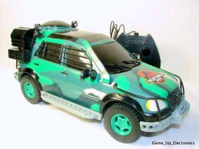Jurassic Park Mercedes Benz Remote Control Car Toy Biz