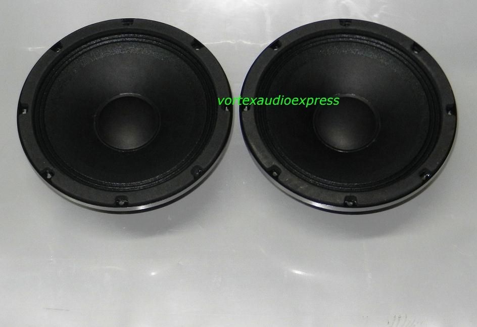 8MI100 1000 Watts Pro Car Stereo Mid Range Audio Speakers Pair