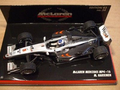 43 2001 McLaren Mercedes MP4 16 Mika Hakkinen West Conversion