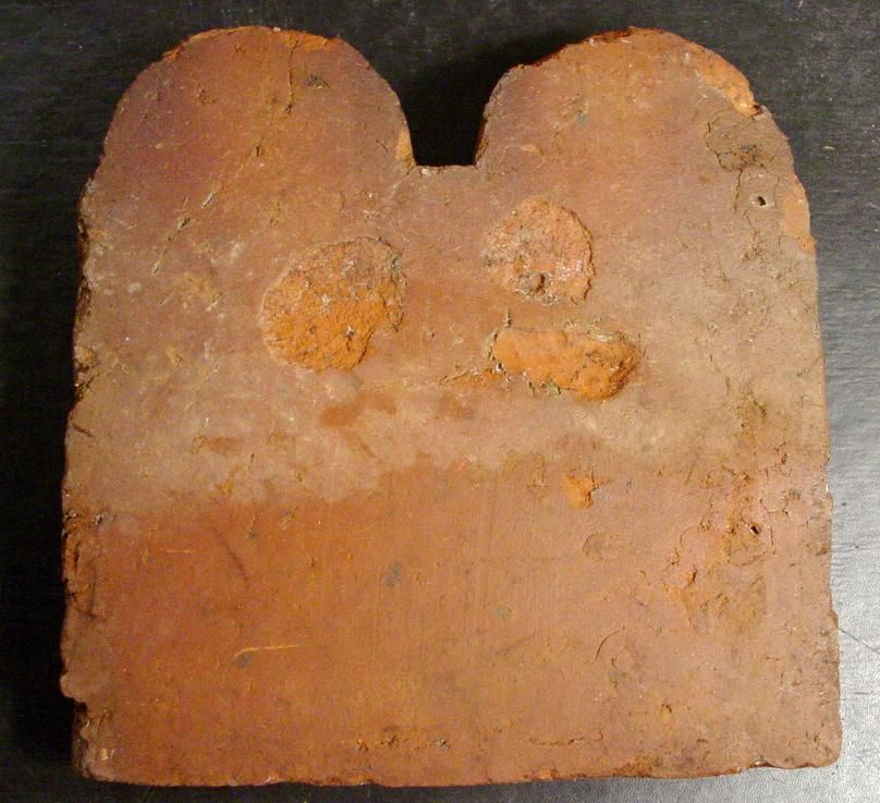 1800s Handmade Slave Tile Milledgeville GA RARE