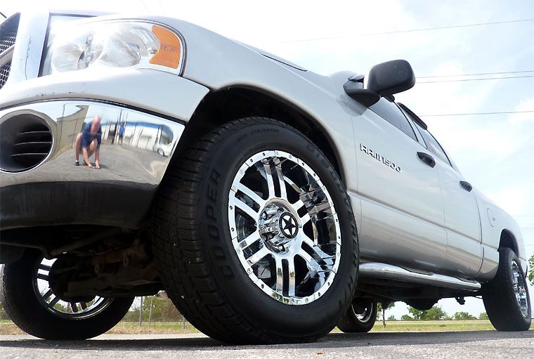 20 inch Chrome Wheels and Tires Dodge Truck RAM 1500 20x9 Rims Cooper