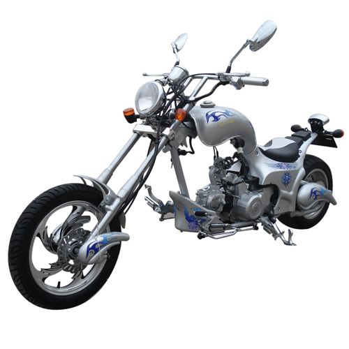 mini chopper 125cc semi automatic fancy scooters sku gs 408