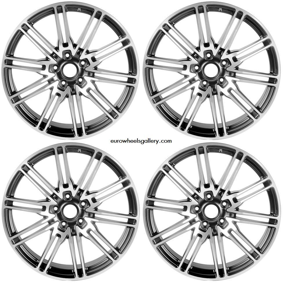 22 Wheels Set for Porsche Cayenne VW Touareg Audi Rims Caps 22 x 10