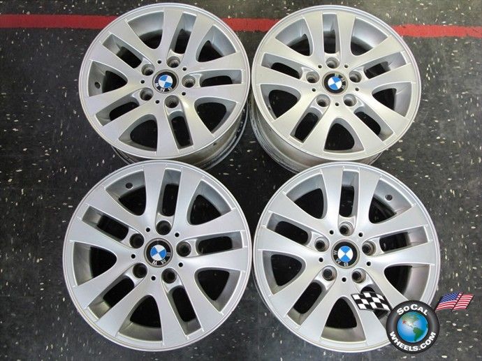 Four 06 11 BMW 323 325 328 330 Factory 16 Wheels Rims 59580 6765810