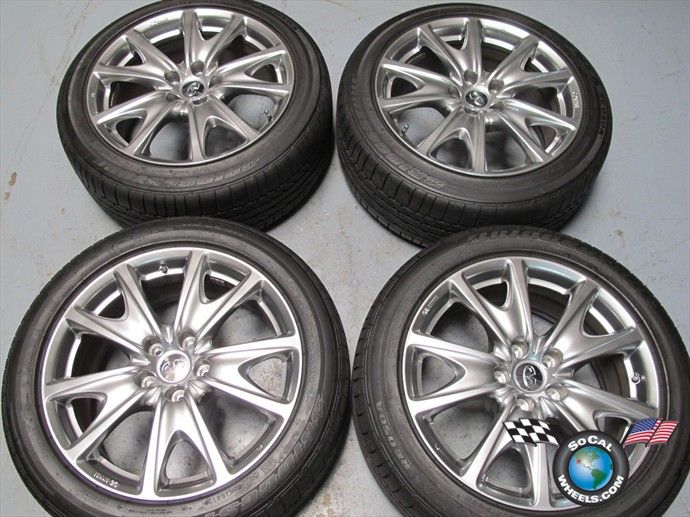 10 Infiniti G37 Coupe Factory 18 Wheels Tires Rims 73716 73717