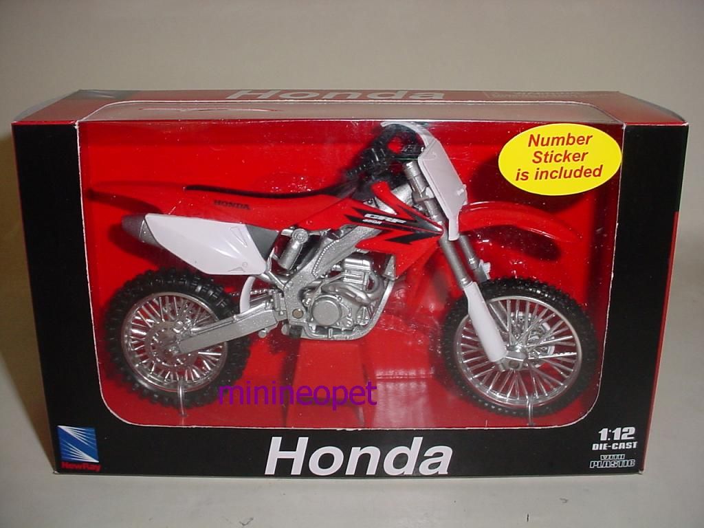 New Ray 2006 Honda CRF450R CRF 450R Dirt Bike 1 12 Red