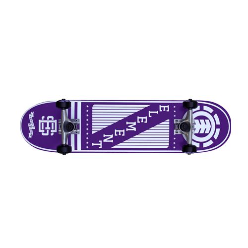 NEW7 62 x 31 12 Element Varsity Complete Skateboard Purple Y401