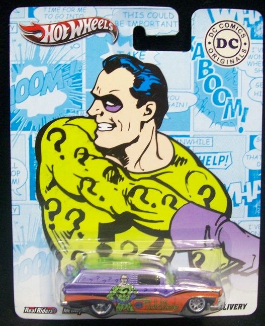 Wheels 2012 DC Comic Riddler 8 Create Delivery Nostalgia SERIES 1 64