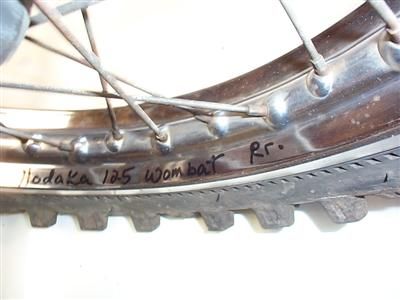 73 Hodaka 125 Wombat RR Rim Assy