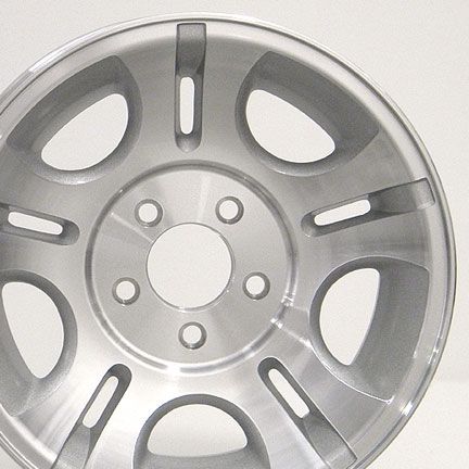 15 Silver Ranger® 3431 Wheel Machined Face Rim Fits Ford Mazda