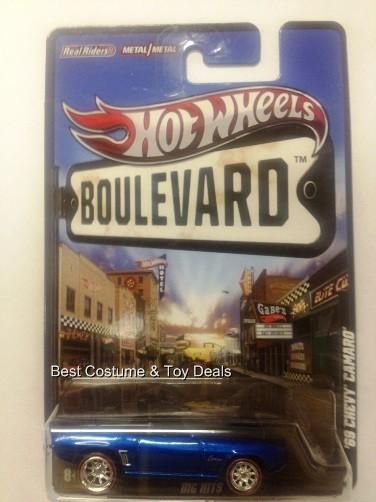 Big Hits 69 Chevy Camaro 2012 Hot Wheels Boulevard F Case Mattel