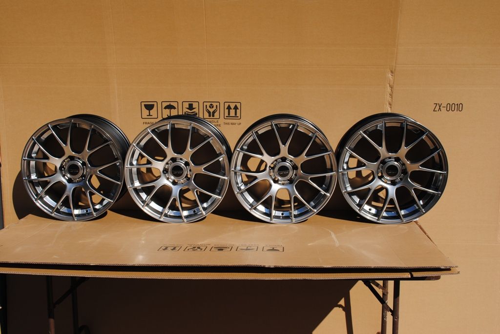 18 BBs LM Style Wheels 5x100 114 3 Rim Eclipse Accord Civic Prelude