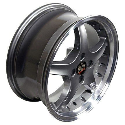 17 Rim Fits Mustang® Cobra 4 Lug Wheels Anthracit 17x8