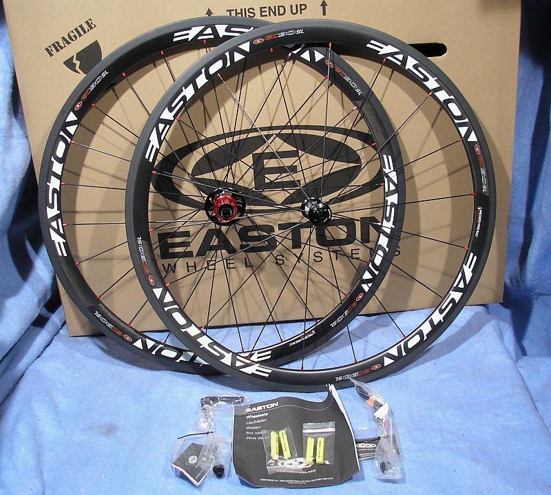 New 2012 Easton EC90 SL Clincher Wheelset Carbon