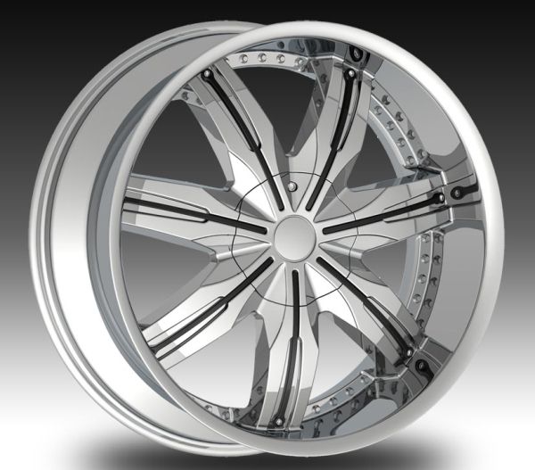 24 inch F 5 130 GMC Denali Rims and Tires