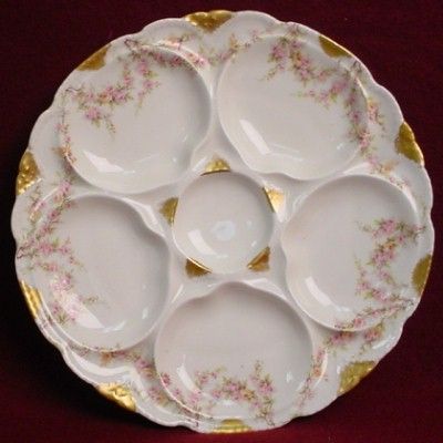 Haviland China Schleiger 145 pttrn Oyster Plate