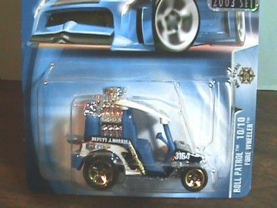 Hotwheels 189 RARE 1 Only 250 Made Fore Wheeler