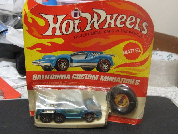 1970 Hot Wheels Redline California Six Shooter in Box