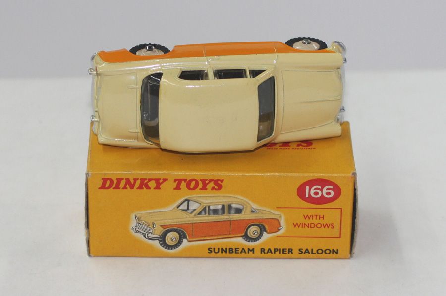 Dinky Toys 166 Sunbeam Rapier Cream Orange