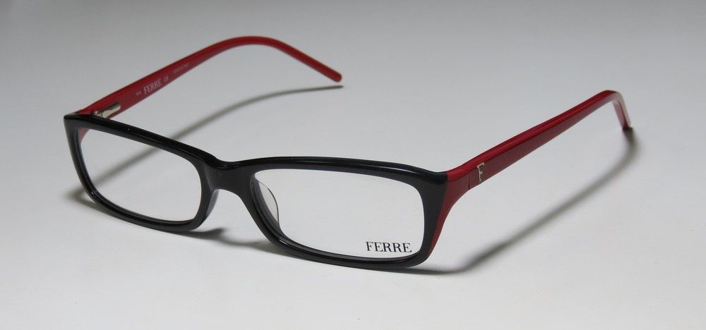 24701 53 16 130 Black Red Full Rim Eyeglasses Glasses Frame