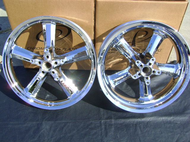 Harley Vrod V Rod Muscle Chrome Wheels Rims