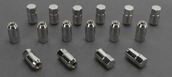 Vision Wheel Chrome Lug Nuts 16 Each 300 201 Set Polaris