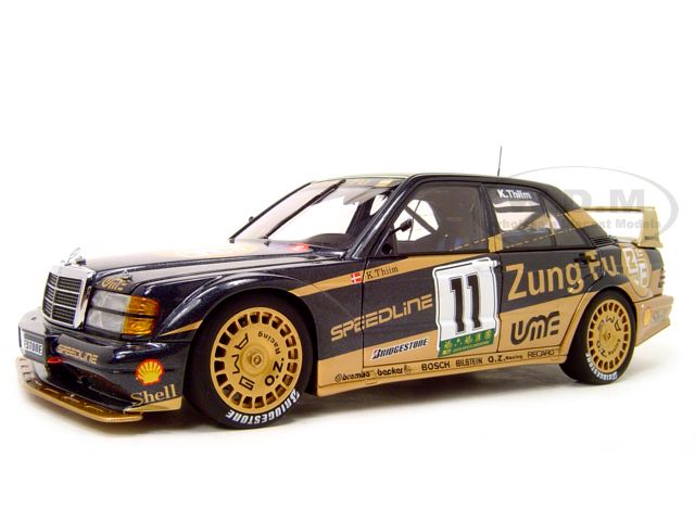 1991 Mercedes 190 E EVO 2 11 Macau Platz 1 18 Autoart