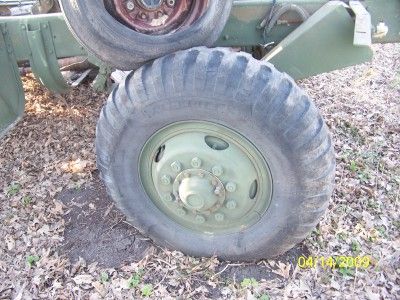 Ton 1100 20 Semi Tires Rims Wheels Military Tread