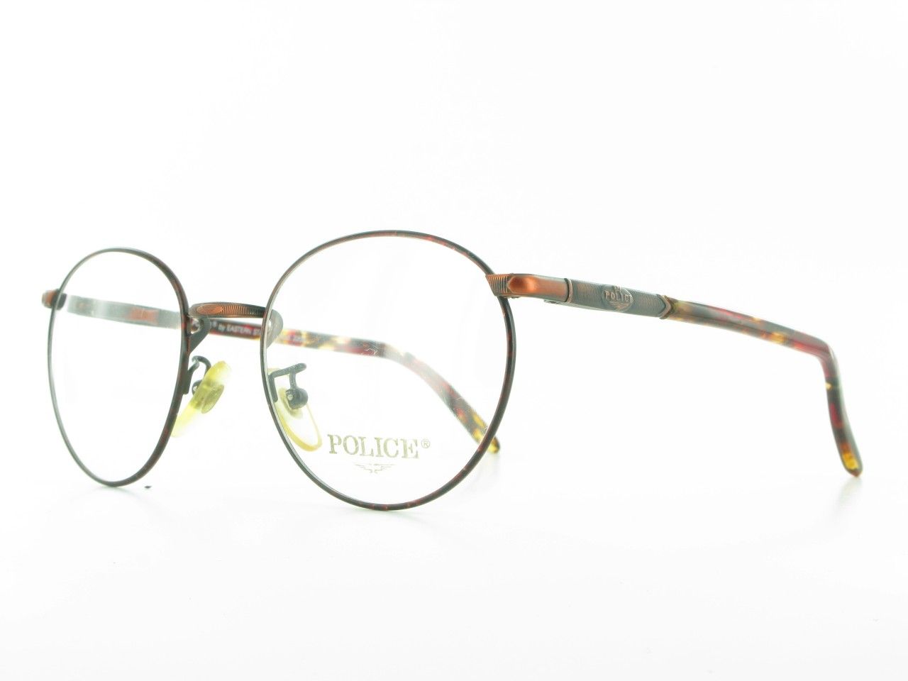 Vintage Police 2209 Eyeglass Frame Eastern States Italy