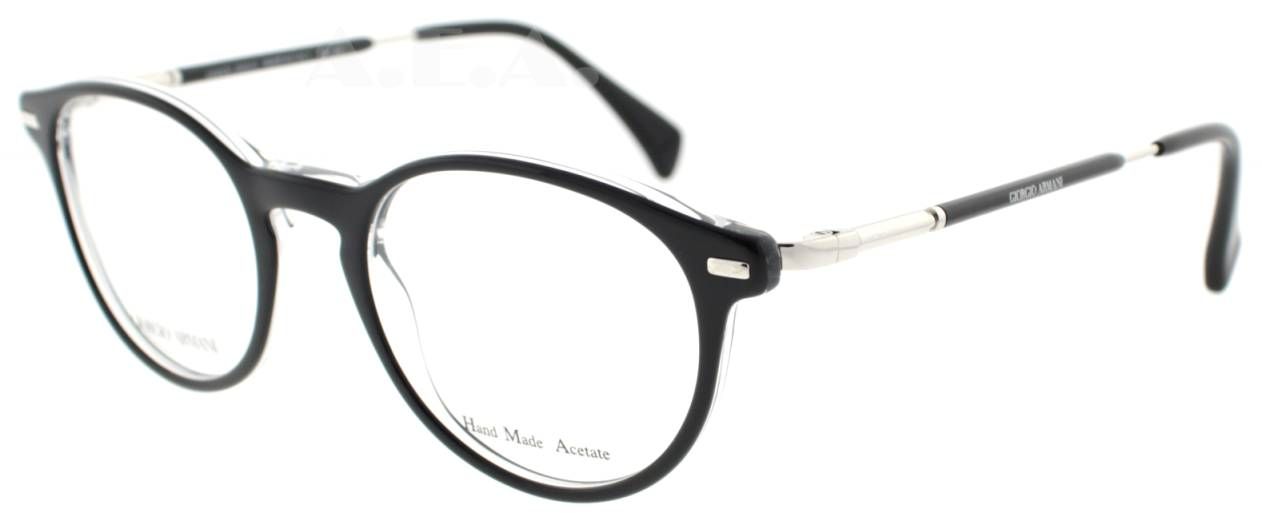 Giorgio Armani GA 877 Crystal Black MDS Unisex Designer Eyeglasses