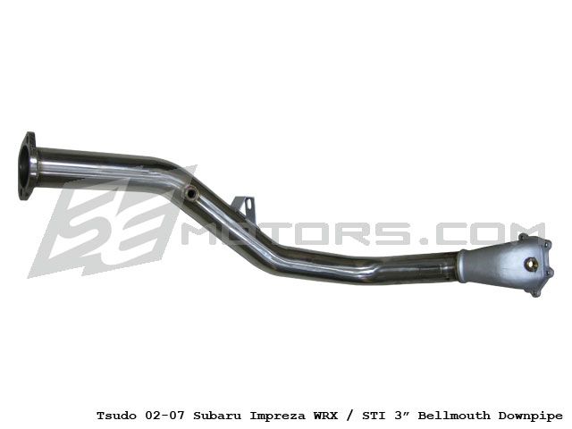 Tsudo Racing 02 03 04 05 06 07 WRX Wagon STI 3 Bellmouth Downpipe