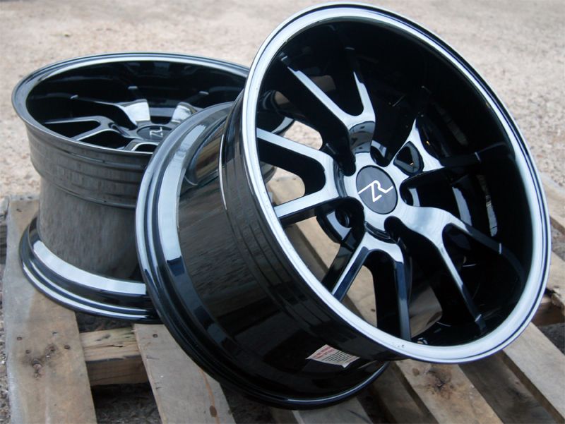 FR500 Wheels 17x10 5 Wheels 2 Wheels Rims 17 inch Deep Dish