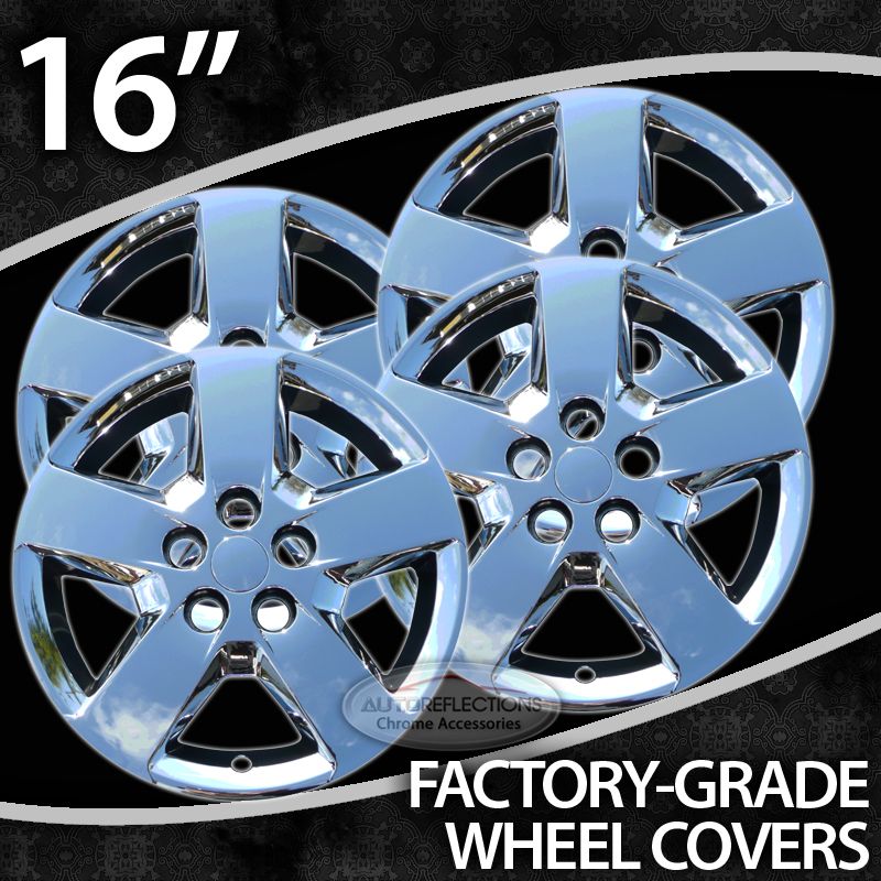 2008 2012 Chevy Malibu 16 Chrome Bolt on Wheel Covers