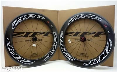 New 2013 Zipp Firecrest 808 Carbon Clincher Wheelset SRAM Shimano F R